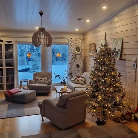 Villa Romantic House With An Outdoor Jacuzzi Rovaniemi